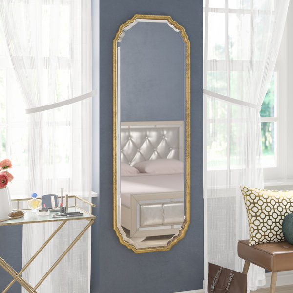 Willa Arlo Interiors Everly Traditional Beveled Full Length Mirror